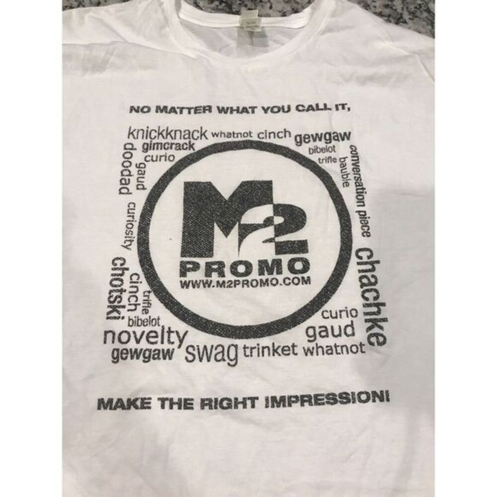 M2 Promo Single Stitch T-Shirt XL Alternative Tag Super Soft Vintage!!! Swag‎